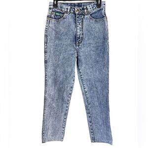 Vintage Rare 80’s Rock Era high waisted hoko jeans acid wash size 29